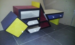 Meuble Bas en carton